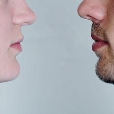 Couple Face to Face